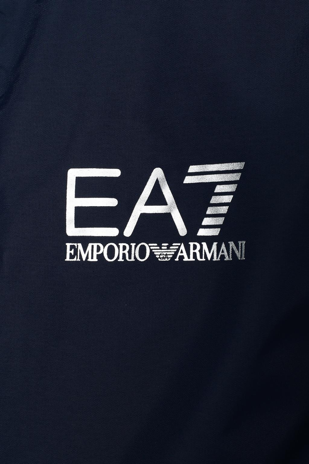 Navy blue Jacket with logo EA7 Emporio Armani - Vitkac Canada